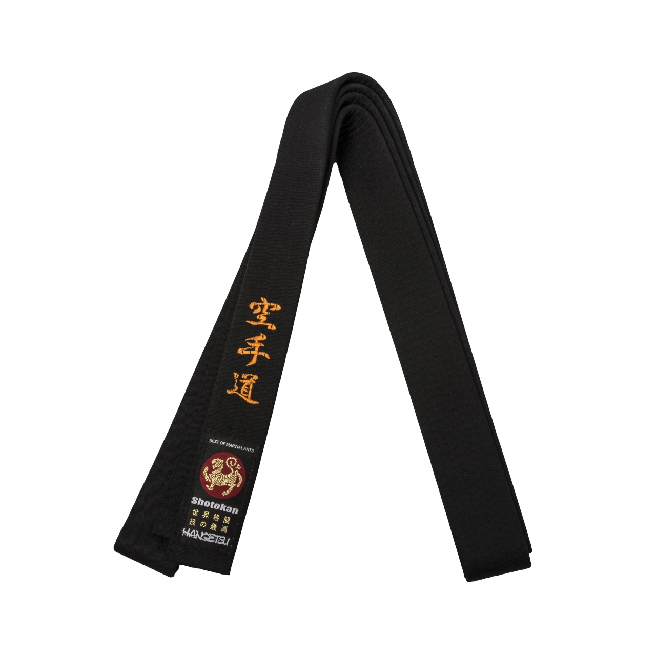 Черный пояс BUDO BELT Karate Do оранжевый купить оптом пояса для каратэ ...