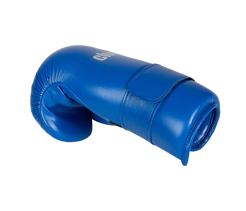 Перчатки для кикбоксинга CLINCH Semi Contact Gloves Kick синие купить ...